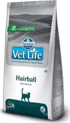 Сухой корм Vet Life Hairball Feline диета для выведения шерсти из желудка для кошек 10кг – фото 4