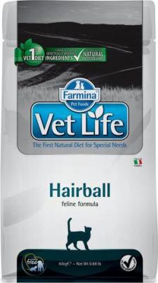 Сухой корм Vet Life Hairball Feline диета для выведения шерсти из желудка для кошек 2кг – фото 14
