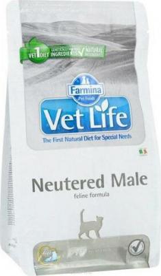 Сухой корм Vet Life Neutered Male Feline диета для кастрированных котов 2кг – фото 3