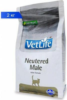 Сухой корм Vet Life Neutered Male Feline диета для кастрированных котов 2кг – фото 18