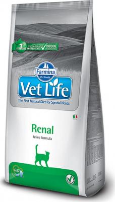 Сухой корм Vet Life Renal Feline диета при почечной недостаточности для кошек 2кг – фото 12