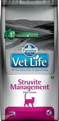 Сухой корм Vet Life Struvite Management Feline диета при МКБ и идиопатическом цистите для кошек 10кг – фото 14