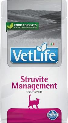 Сухой корм Vet Life Struvite Management Feline диета при МКБ и идиопатическом цистите для кошек 2кг – фото 7