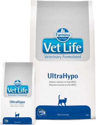 Сухой корм Vet Life UltraHypo Feline диета при пищевой аллергии для кошек 10кг – фото 10