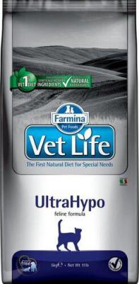 Сухой корм Vet Life UltraHypo Feline диета при пищевой аллергии для кошек 10кг – фото 11