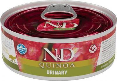 Влажный корм для кошек N & D Quinoa Urinary с киноа для профилактики Мкб 0,08 кг – фото 7