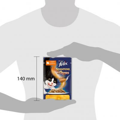 Sensations в Удивительном соусе консервы 85 гр для кошек Индейка, Бекон пауч 1х24 – фото 16