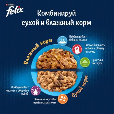 Сухой корм для кошек Мясное объедение, говядина, 0.63кг – фото 14
