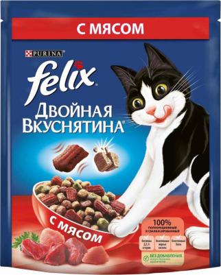 Сухой корм Двойная Вкуснятина для взрослых кошек, с мясом, 600 г – фото 9