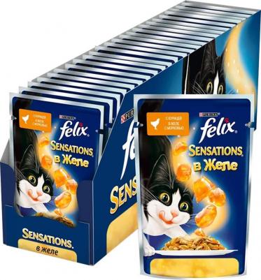 Влажный корм для кошек кусочки курица/овощи, 85 г 7613034482594 – фото 15