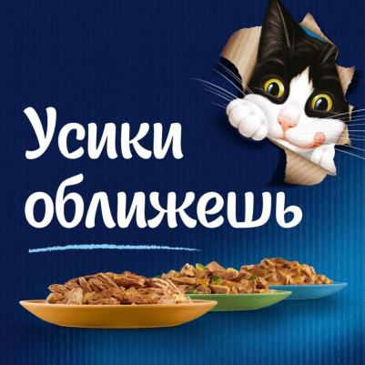 Влажный корм для кошек Природа вкуса с курицей в соусе, 26 шт по 75 г – фото 16