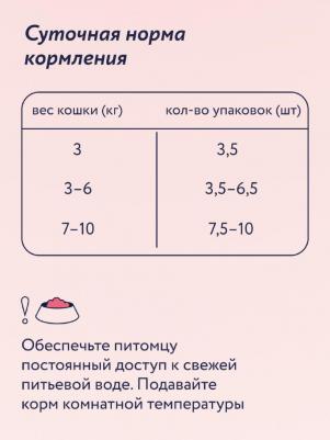 Паучи для взрослых кошек: кусочки с телятиной и клюквой в соусе, 85 г – фото 10