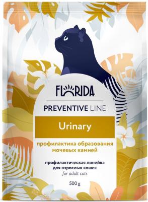 Preventive Line Urinary полнорационный сухой корм для кошек, профилактика образования мочевых камней - 500 г – фото 3