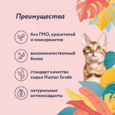 Влажный корм с перепелкой и брусникой для кошек 100 г – фото 1