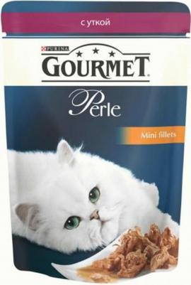 Влажный корм для кошек perle кусочки утка, 85 г – фото 18