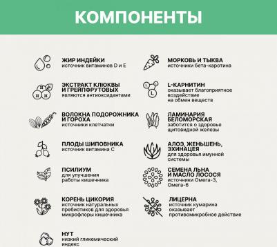 Сухой корм для кошек HOLISTIC Grain free Turkey индейка с клюквой, 300 г – фото 13