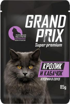 Влажный корм для кошек, кролик, 24шт, 85г – фото 1