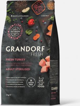 Сухой корм для кошек Fresh, для стерилизованных, индейка, батат, 2 кг – фото 14