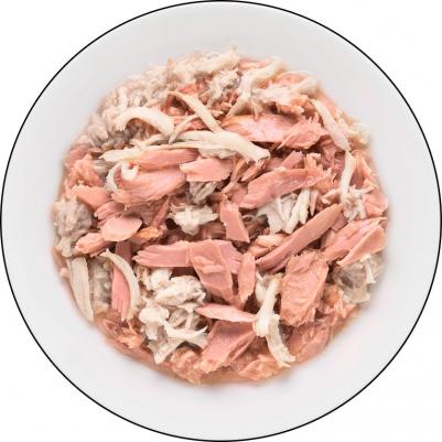 Влажный корм для кошек Филе тунца с куриной грудкой 0,07 кг – фото 9