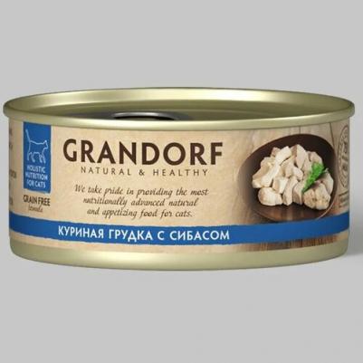 Влажный корм для кошек Куриная грудка с сибасом 0,07 кг – фото 12