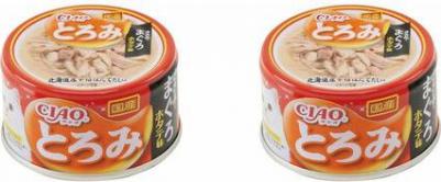 тороми ж/б 80г в бульоне курин.филе и тунец магуро с кацуобуси,д/кошек х 2шт – фото 1