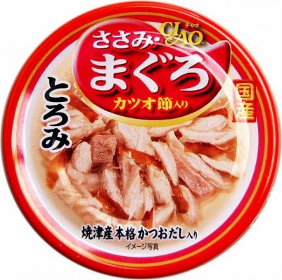 Влажный корм для кошек Тороми филе курицы и микс тунцов в бульоне 0,08 кг – фото 7