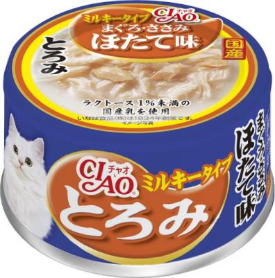 Влажный корм для кошек, тунец магуро, куриное филе со вкусомморского гребешка в овсяном молоке, 80 гр – фото 5