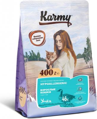 Корм сухой для кошек "Гипоаллергенный | Утка", 400 гр – фото 8