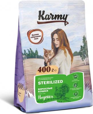 Сухой корм для кошек с индекой для стерилизованных и кастрированных 10 кг – фото 18