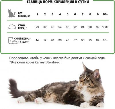 Сухой корм Sterilized Cat Лосось для стерилизованных кошек 10кг – фото 11