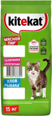 Сухой корм для кошек телятина, 1.9 кг – фото 14