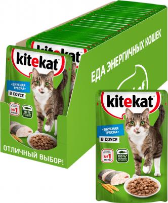 Влажный корм для кошек 85 г (кусочки в соусе) – фото 19