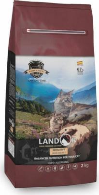 Корм для кошек, с чувствительным пищеварением, ягненок с рисом обогащенный, 10 кг – фото 1