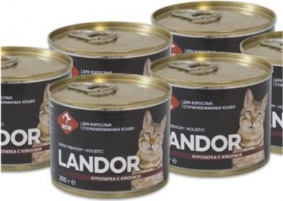 влажный корм для стерилизованных взрослых кошек, с куропатка и клюквой, в консервах – фото 2