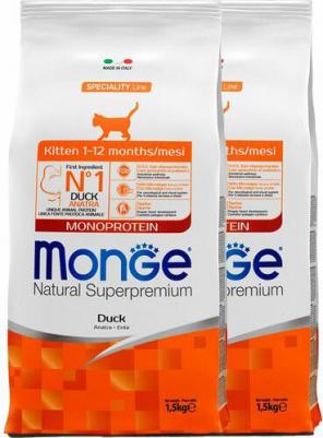 Cat Speciality Line Monoprotein корм для котят и беременных кошек, из утки – фото 2