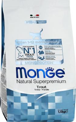 Корм для котят Cat Monoprotein форель сух. 1,5кг – фото 18