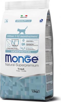 Корм для котят Cat Monoprotein форель сух. 400г – фото 2