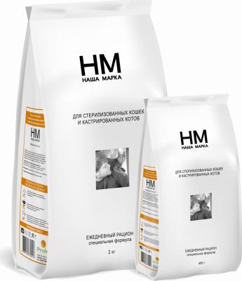 Корм сухой для стерилизованных кошек и кастрированных котов 400 гр – фото 8