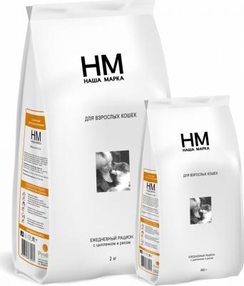 Сухой корм для кошек, цыпленок и рис, 2кг – фото 6