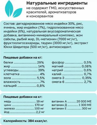 Сухой корм для кошек Hypoallergenic при аллергии, с индейкой, 600 г – фото 5