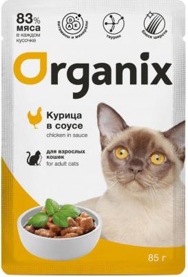 Влажный корм для кошек, курица в соусе, 85 г – фото 3