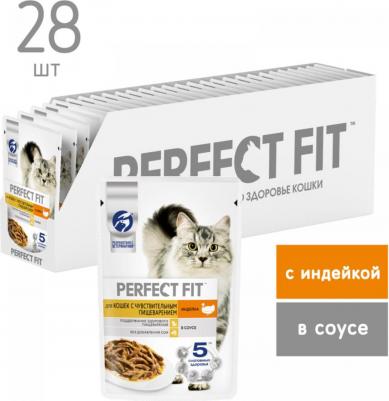 Корм для кошек Индейка в соусе 75г (упаковка 28 шт.) – фото 9