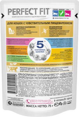 Корм для кошек Индейка в соусе 75г (упаковка 28 шт.) – фото 19