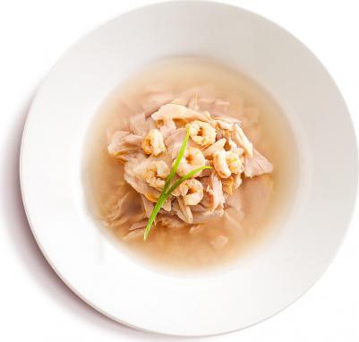 Корм для кошек CHERIE Тунец, креветки в подливке конс – фото 2