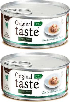 Корм для кошек ORIGINAL TASTE тунец с луцианом конс – фото 2