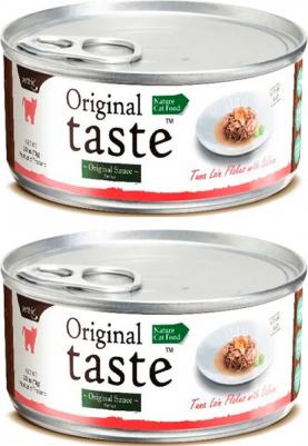 Корм для кошек ORIGINAL TASTE тунец в соусе конс – фото 1