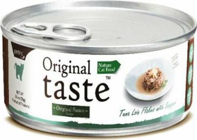Влажный корм для кошек Original Taste, беззерновой, с тунцом, с люцианом 24 шт. х 70 г