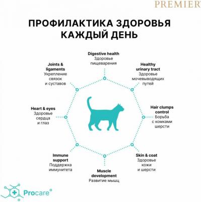 Cat Salmon&Turkey Adult сухой корм для кошек с лососем и индейкой – фото 2