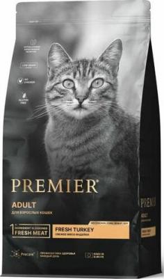 Cat Turkey Adult сухой корм для кошек с индейкой - 400 г – фото 3