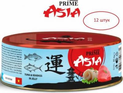 Asia консервы тунец с сибасом в желе 85г х 24шт – фото 6